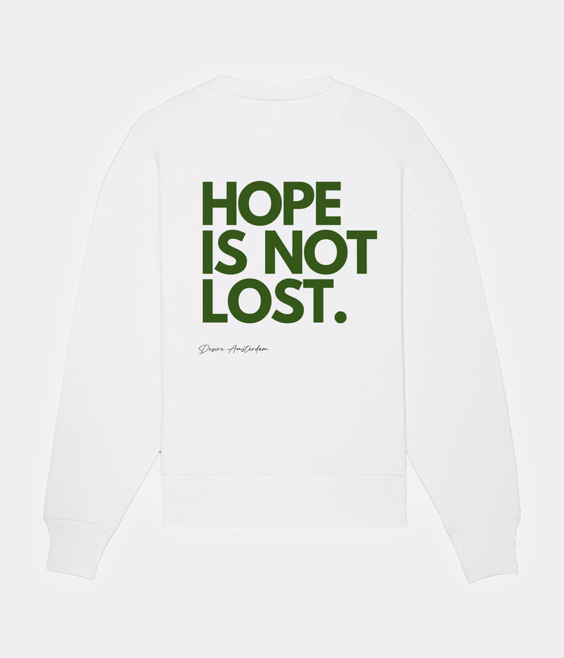 HOPE IS NOT LOST SWEATER.